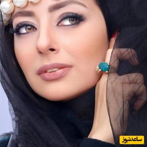تاب سواری نفیسه روشن در دبی/برج خلیفه داره از اون پشت خودنمایی میکنه+ عکس