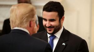   دیدار محرمانه وزیر دفاع عربستان با ترامپ 