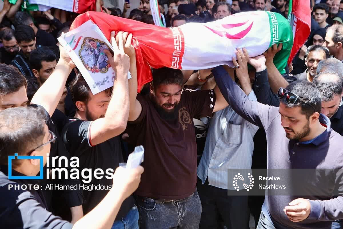 تشییع معصومیت و مظلومیت در تبریز/پیکر بی گناه کودکان هفت ساله در تبریز به خاک سپرده شد + فیلم